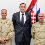 Pukovnik Goran Božić i bojnik Vladimir Plečko pred skori odlazak u Siriju