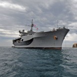 USS Mount Whitney (LCC-20) na remontu u Rijeci
