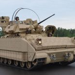 M2A3 Bradley s montiranim paketm opreme BUSK (Bradley Urban Survival Kit)
