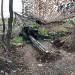 Hrvatski topovi M46 radno u Donbasu