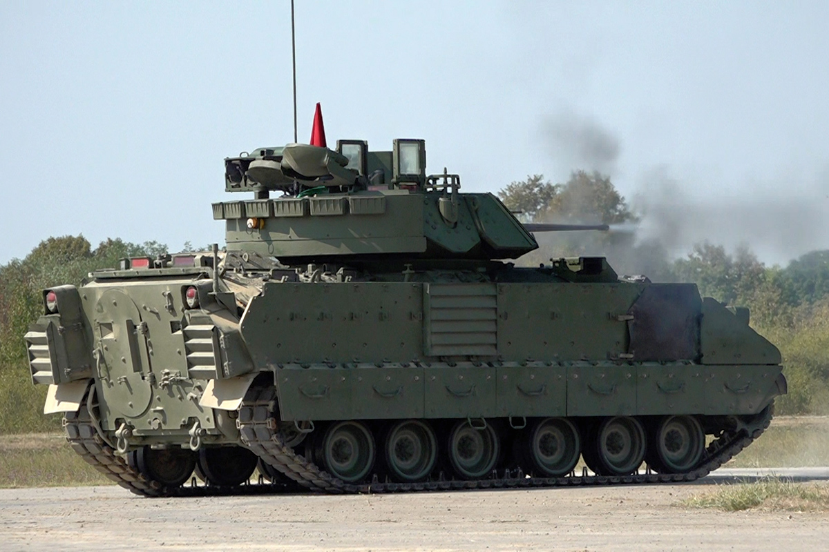 Prva terenska testiranja vozila M2A2 Bradley