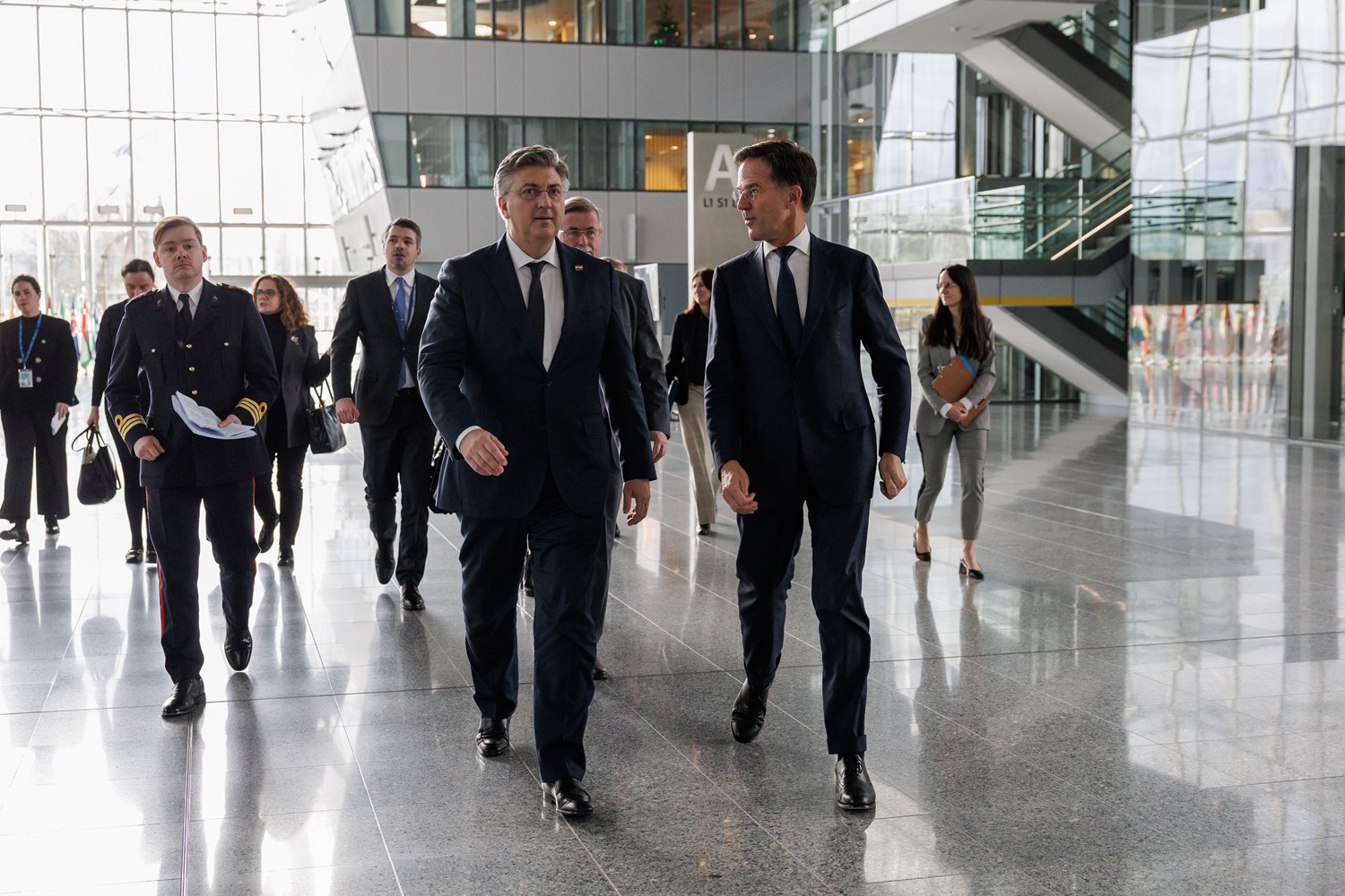 Plenković Rutteu: RH 2025. izdvaja 2% BDP-a za obranu