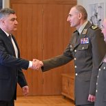 Milanović sa zapovjednicima OS RH
