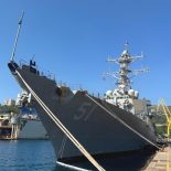 USS Arleigh Burke na remontu u "Lencu"
