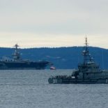 USS Gerald R. Ford opet u Splitu